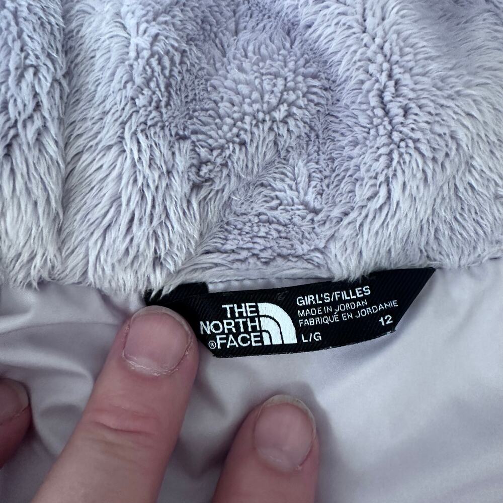 The North Face Girls' Sherpa Ny-Ion Mashup Jacket - Lavender Fog - Picture 9 of 12